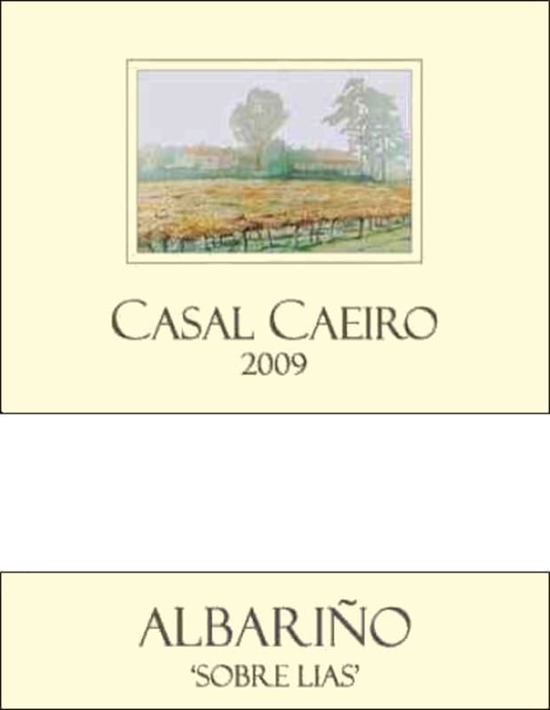 Bodegas Castro Martin Sobre Lias Casal Caeiro Albarino 2009 Front Label