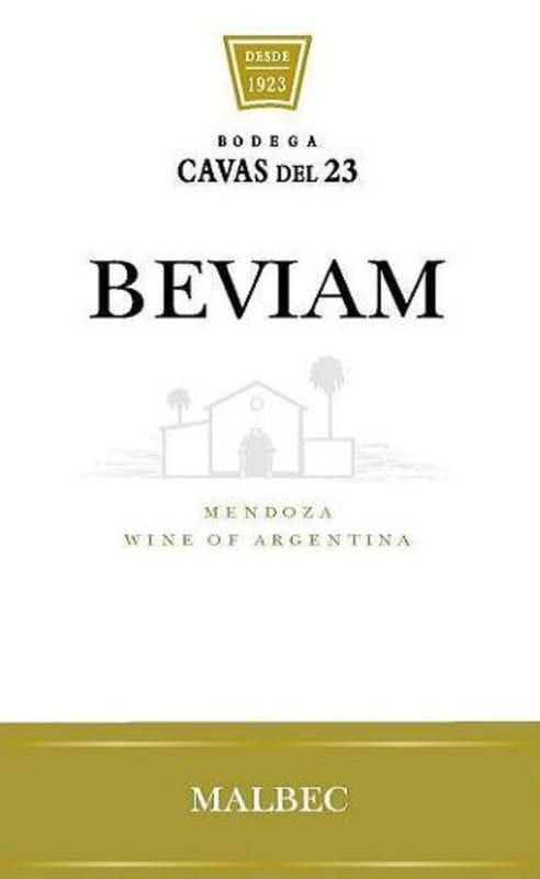 Bodegas Cavas del 23 Beviam Malbec 2007 Front Label