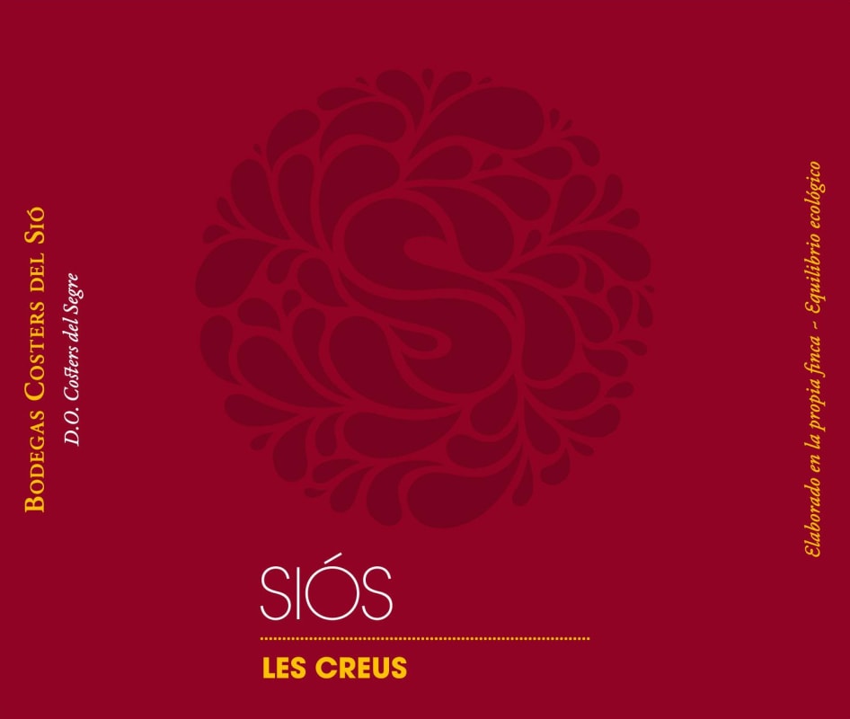 Bodegas Costers del Sio Sios Les Creus Tinto 2011 Front Label