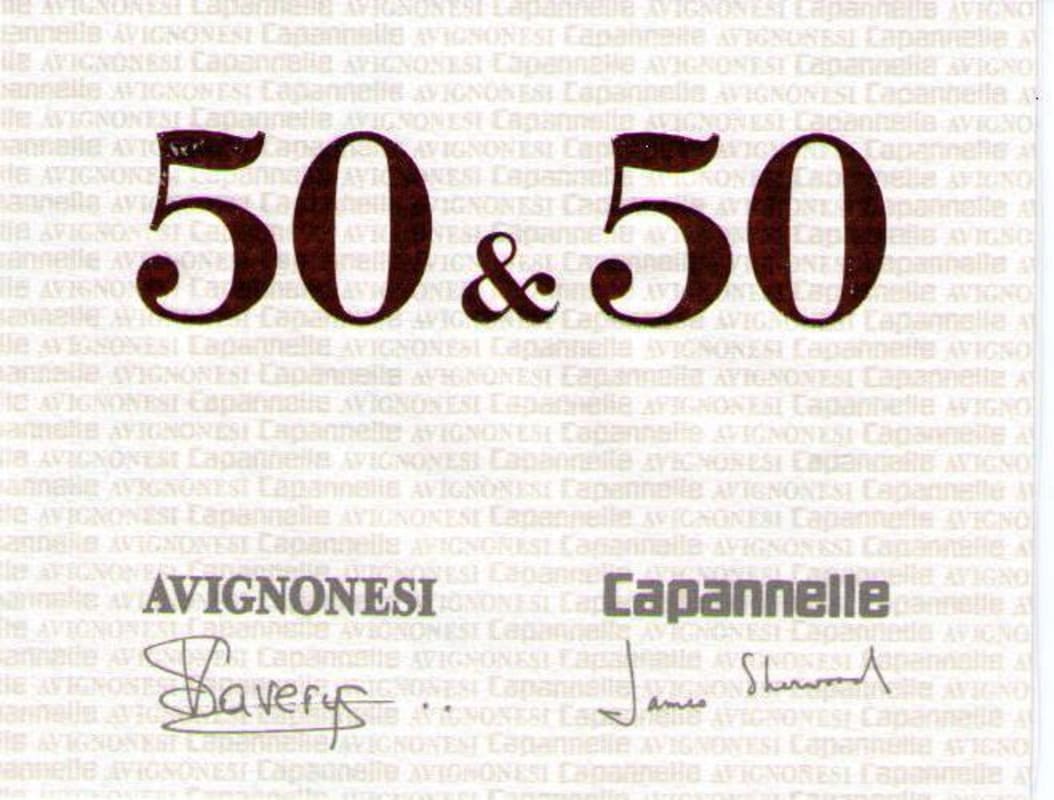 Avignonesi Avignonesi Capannelle 5050 2005 Front Label