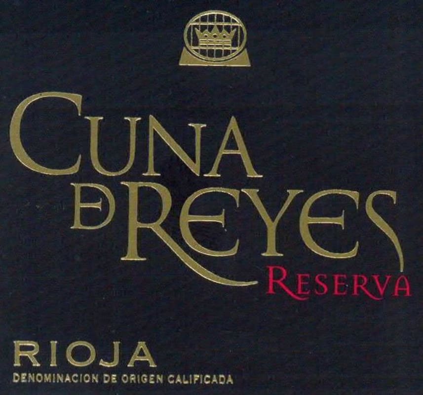 Bodegas Cuna de Reyes Reserva 2010 Front Label