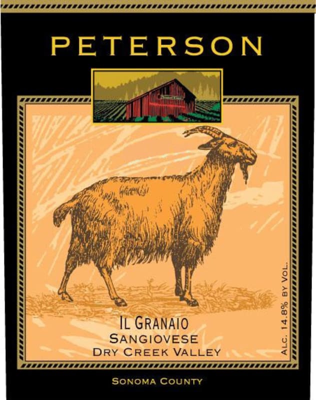 Peterson Il Granaio Sangiovese 2011 Front Label