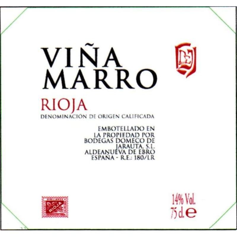 Bodegas Domeco de Jarauta Vina Marro Joven 2011 Front Label