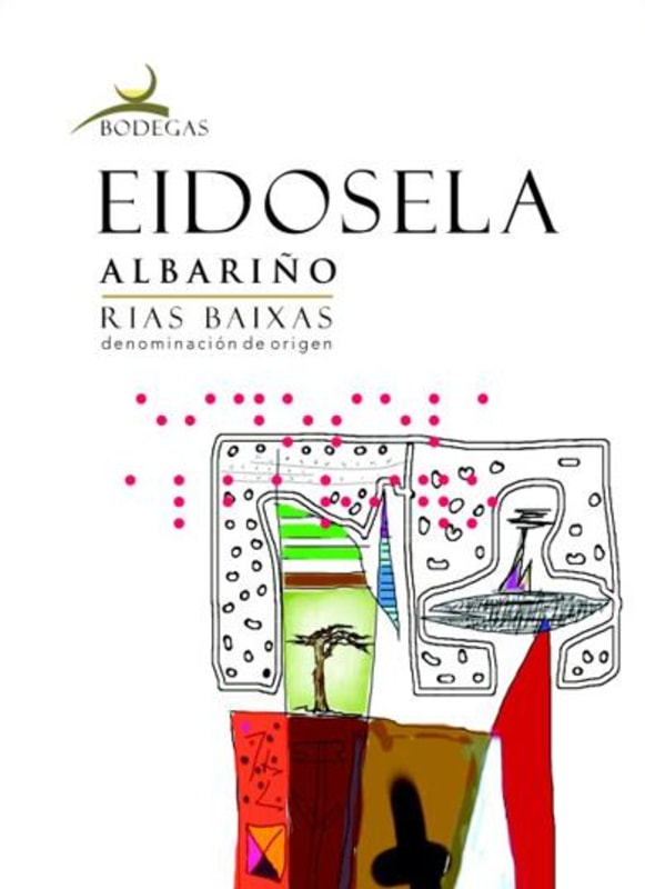 Bodegas Eidosela Albarino 2014 Front Label