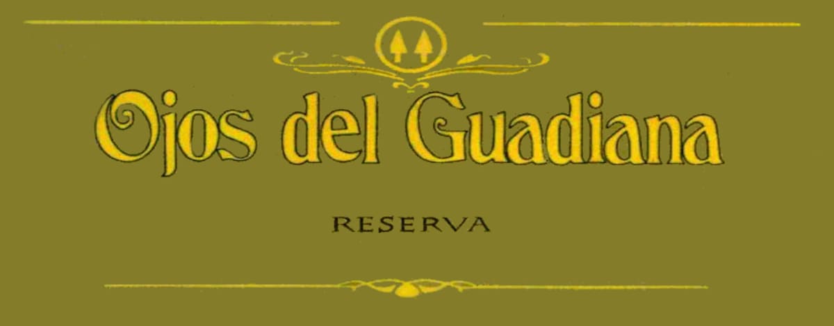 Bodegas El Progreso Ojos del Guadiana Reserva 2008 Front Label