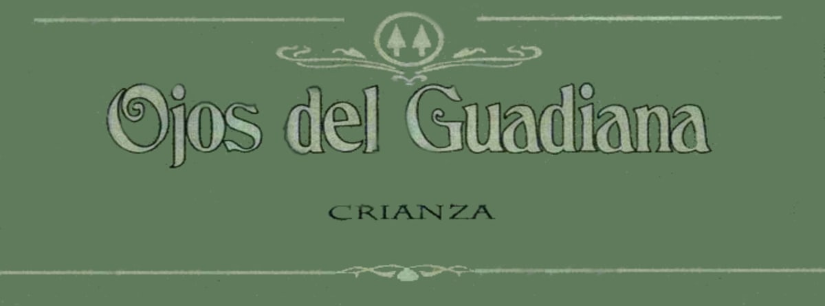 Bodegas El Progreso Ojos del Guadiana Crianza 2013 Front Label