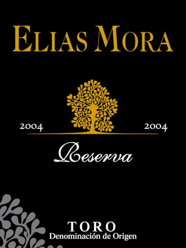 Bodegas Elias Mora Reserva 2004 Front Label