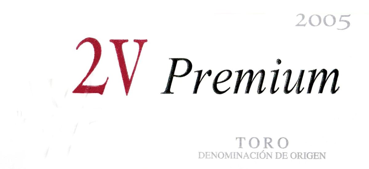 Bodegas Elias Mora 2V Premium 2005 Front Label