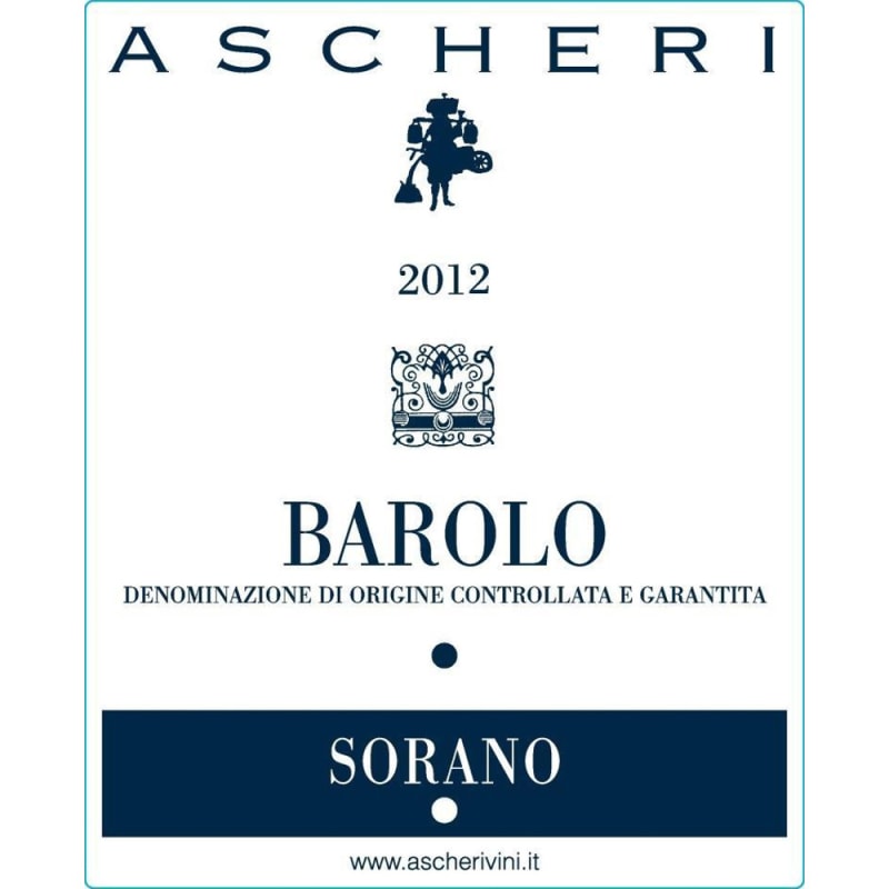 Ascheri Barolo Sorano 2012 Front Label