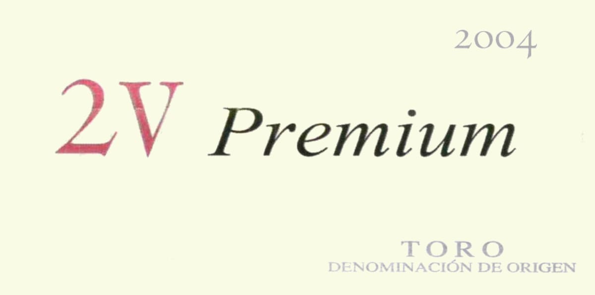 Bodegas Elias Mora 2V Premium 2004 Front Label