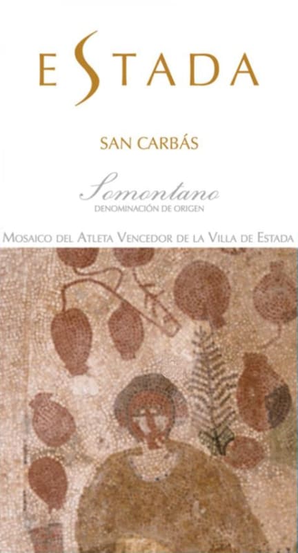 Bodegas Estada San Carbas 2014 Front Label