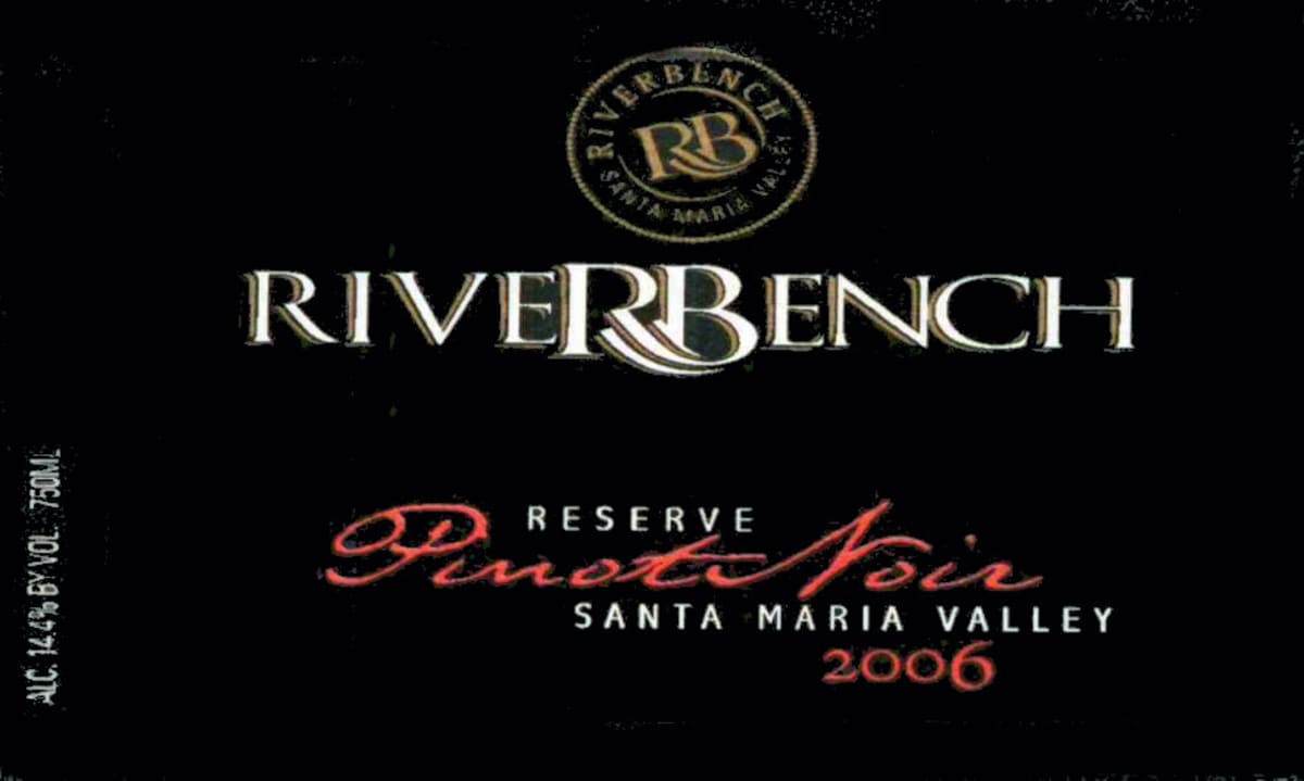 Riverbench Reserve Pinot Noir 2006 Front Label