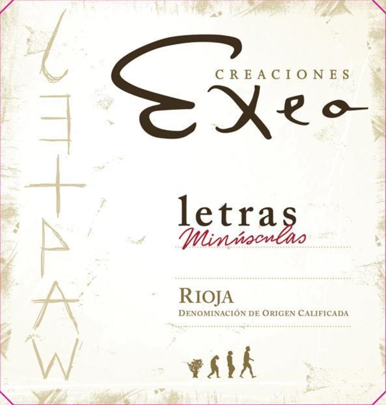 Bodegas Exeo Letras Minusculas 2013 Front Label