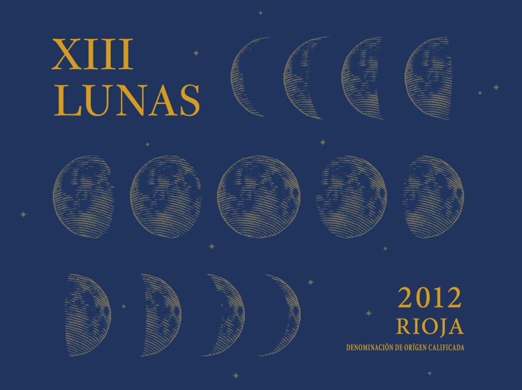 Bodegas Fin de Siglo XIII Lunas 2012 Front Label