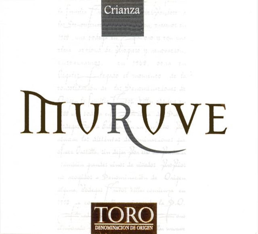 Bodegas Frutos Villar Toro Muruve Crianza 2006 Front Label