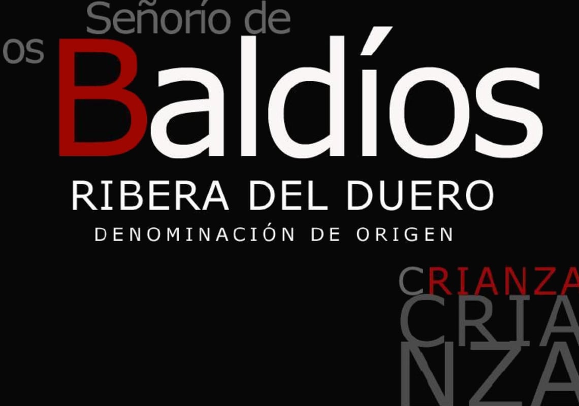 Bodegas Garcia Senorio de los Baldios Crianza 2012 Front Label