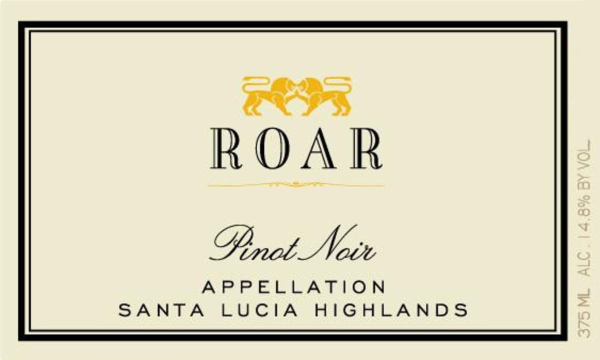 Roar Santa Lucia Highlands Pinot Noir 2013 Front Label