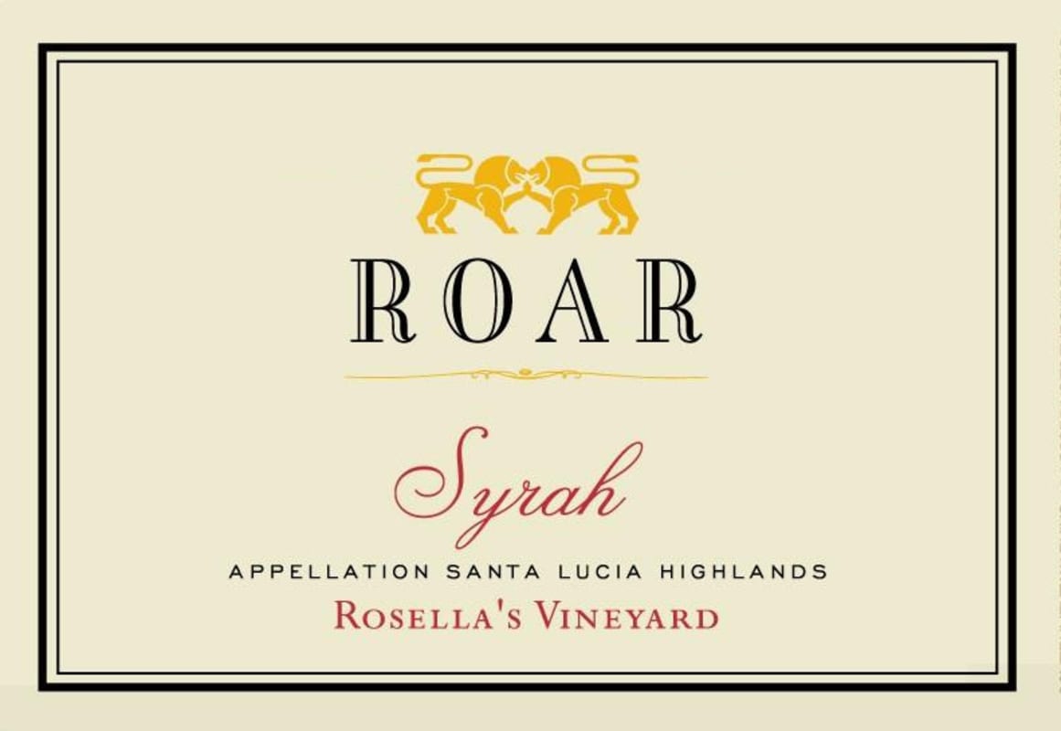 Roar Rosella's Vineyard Syrah 2008 Front Label
