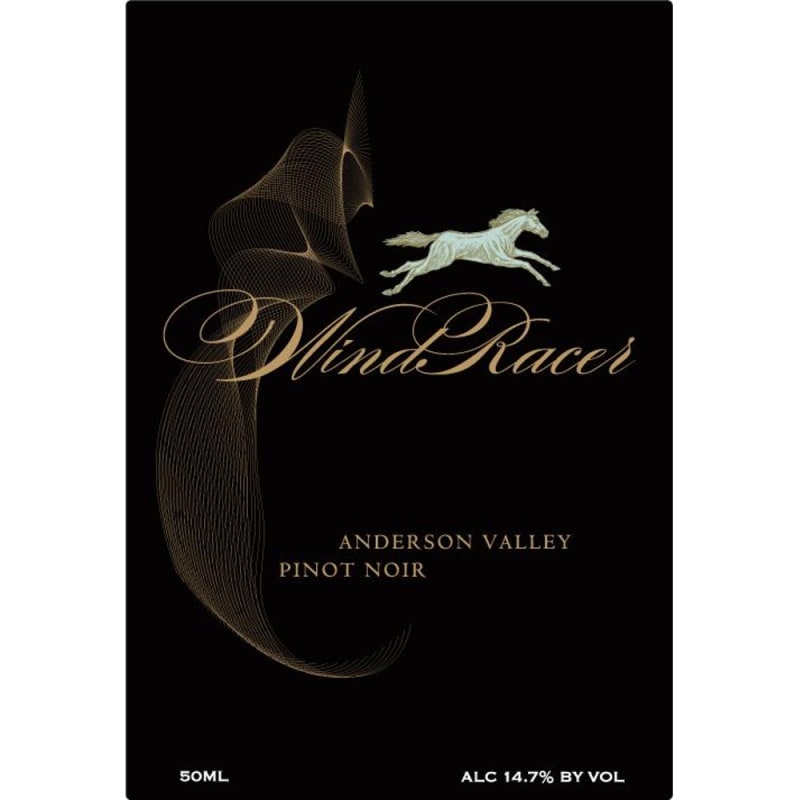 WindRacer Anderson Valley Pinot Noir 2013 Front Label