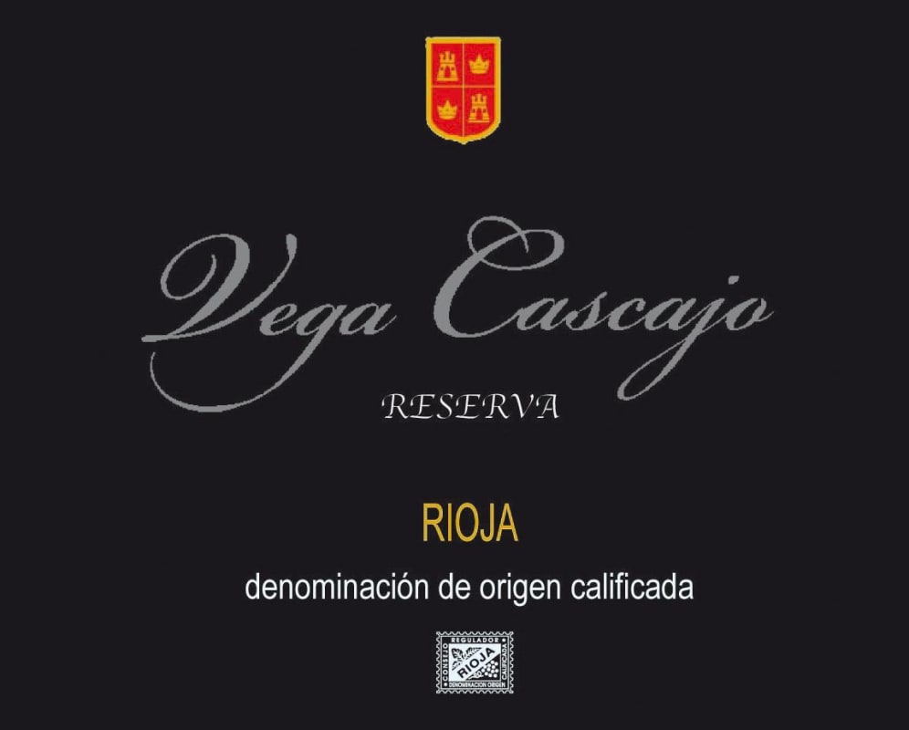 Bodegas Isidro Milagno Vega Cascajo Reserva 2011 Front Label