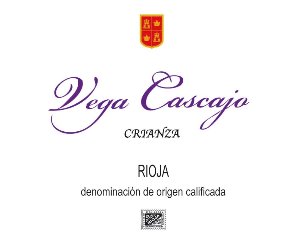 Bodegas Isidro Milagno Vega Cascajo Crianza 2011 Front Label