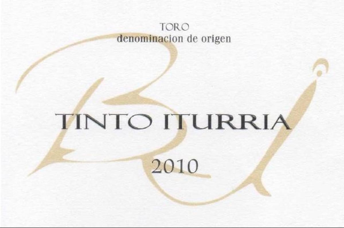 Bodegas Iturria Iturria Tinto 2010 Front Label