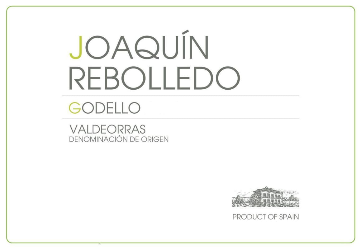 Bodegas Joaquin Rebolledo Godello 2012 Front Label