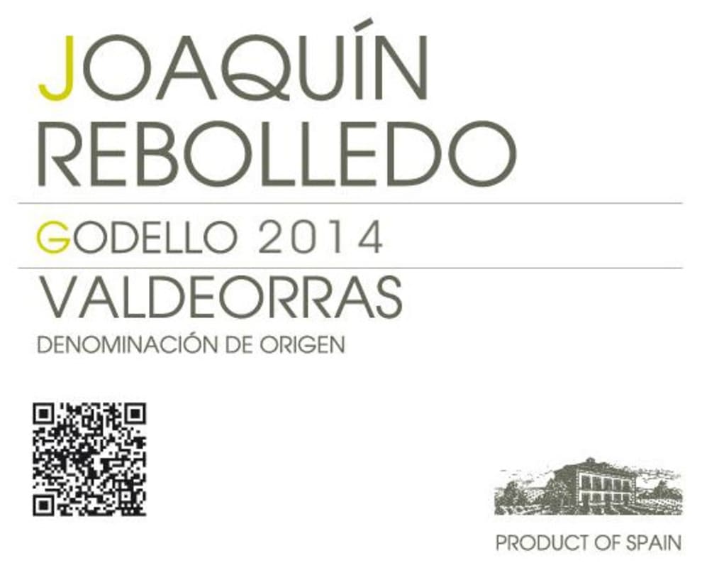 Bodegas Joaquin Rebolledo Godello 2014 Front Label