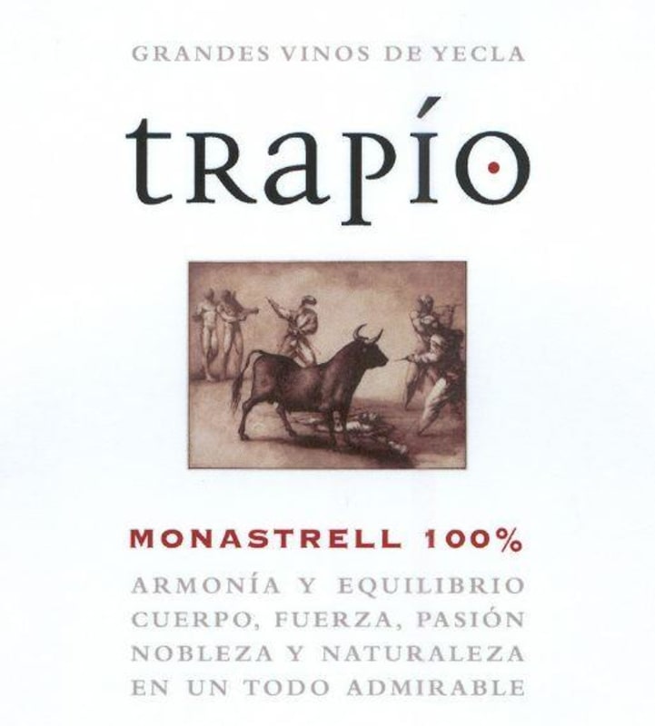 Bodegas La Purisma Trapio Monastrell 2003 Front Label