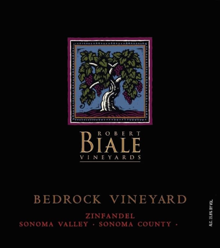 Robert Biale Vineyards Bedrock Vineyard Zinfandel 2013 Front Label