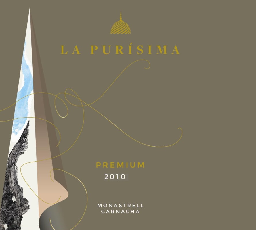 Bodegas La Purisma Premium 2010 Front Label