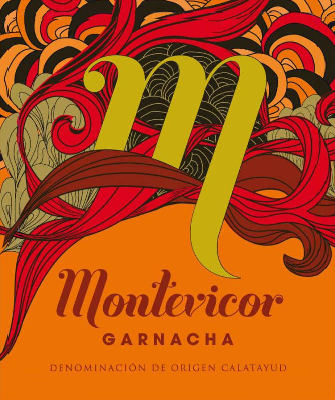 Bodegas Langa Montevicor Garnacha 2009 Front Label