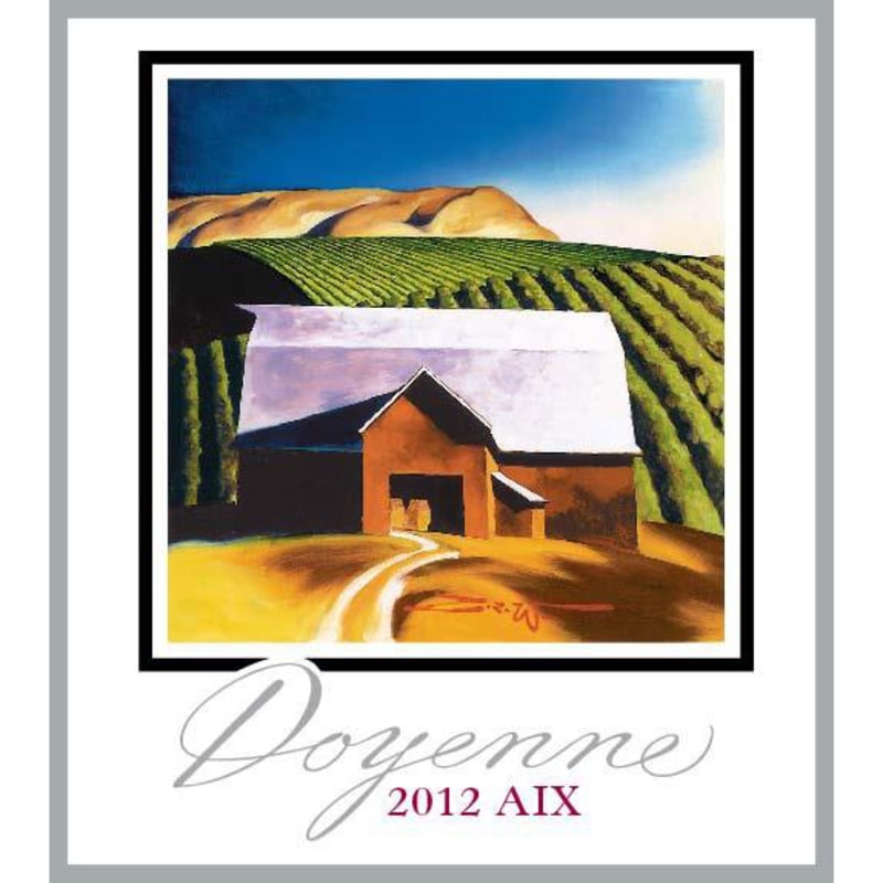 DeLille Doyenne Aix 2012 Front Label