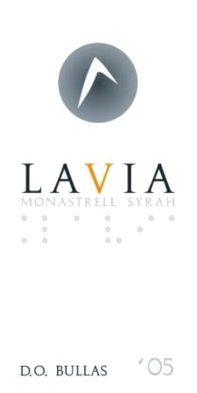 Bodegas Lavia Monastrell-Syrah 2005 Front Label