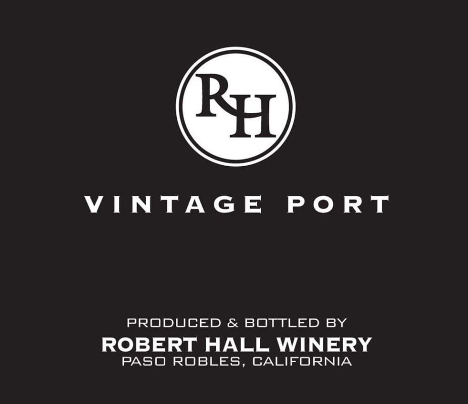 Robert Hall Vintage Port 2010 Front Label