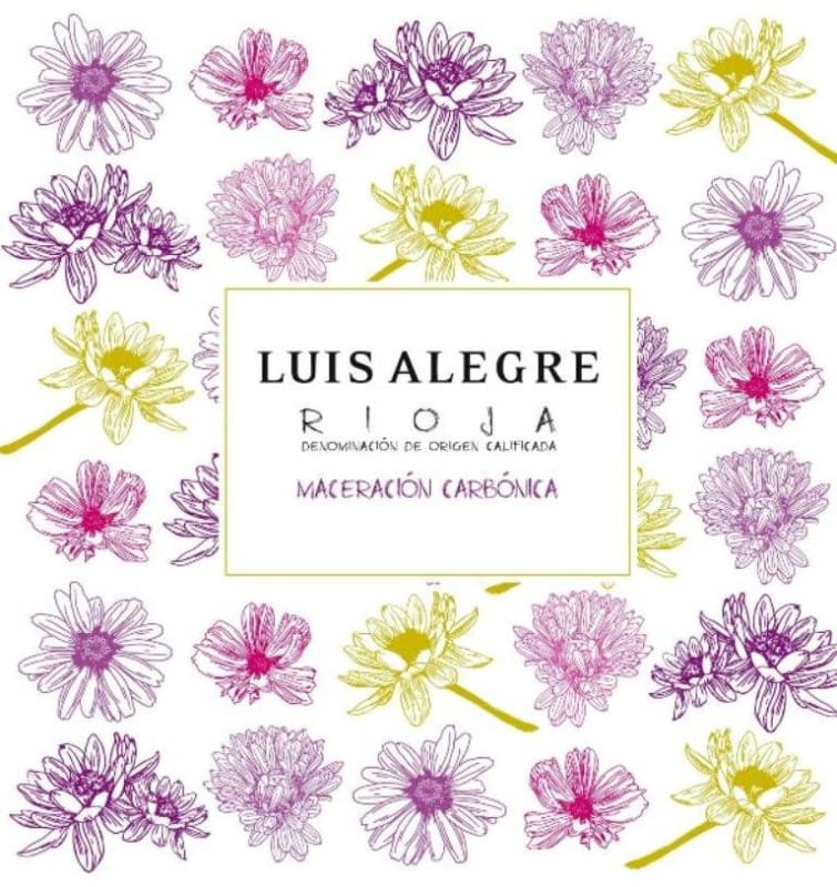 Bodegas Luis Alegre Maceracion Carbonica Joven 2015 Front Label