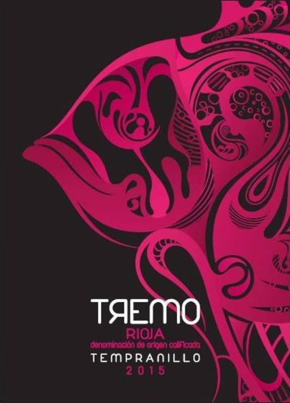 Bodegas Luis Alegre Tremo Tempranillo 2015 Front Label