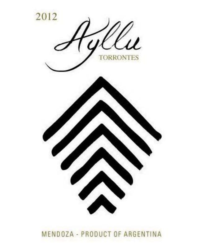 Bodegas Mainque Ayllu Torrontes 2012 Front Label