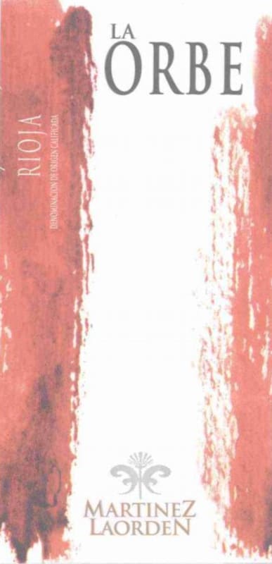 Bodegas Martinez Laorden La Orbe 2004 Front Label