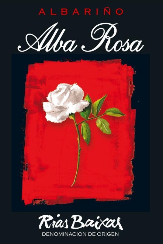 Bodegas Martinez Serantes Alba Rosa Albarino 2013 Front Label