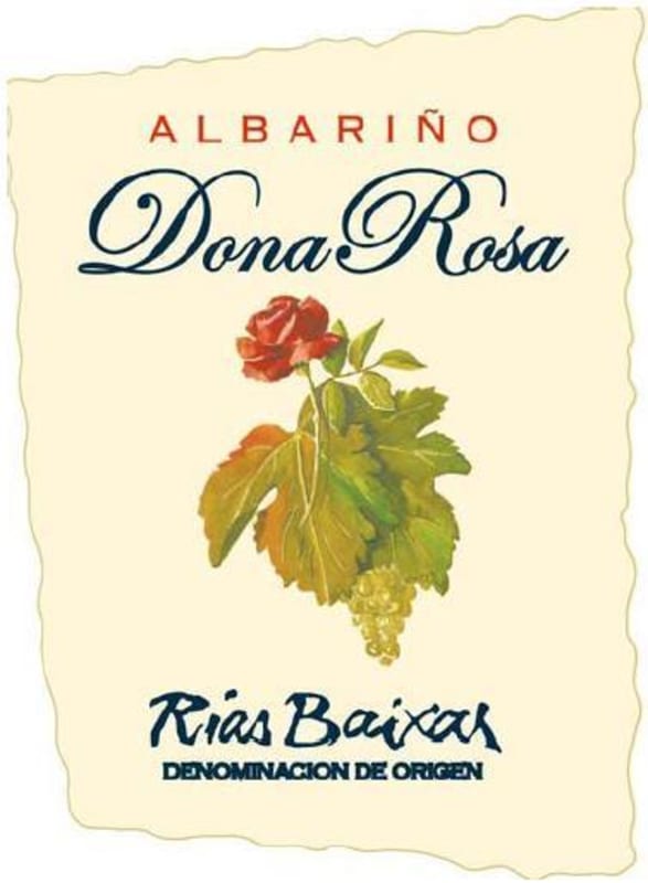 Bodegas Martinez Serantes Dona Rosa Albarino 2007 Front Label