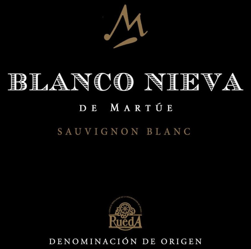 Bodegas Martue Vinedos de Nieva Blanco Nieva Sauvignon Blanc 2015 Front Label