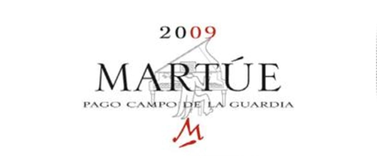 Bodegas Martue Martue Campo de la Guardia Vino de Pago 2009 Front Label