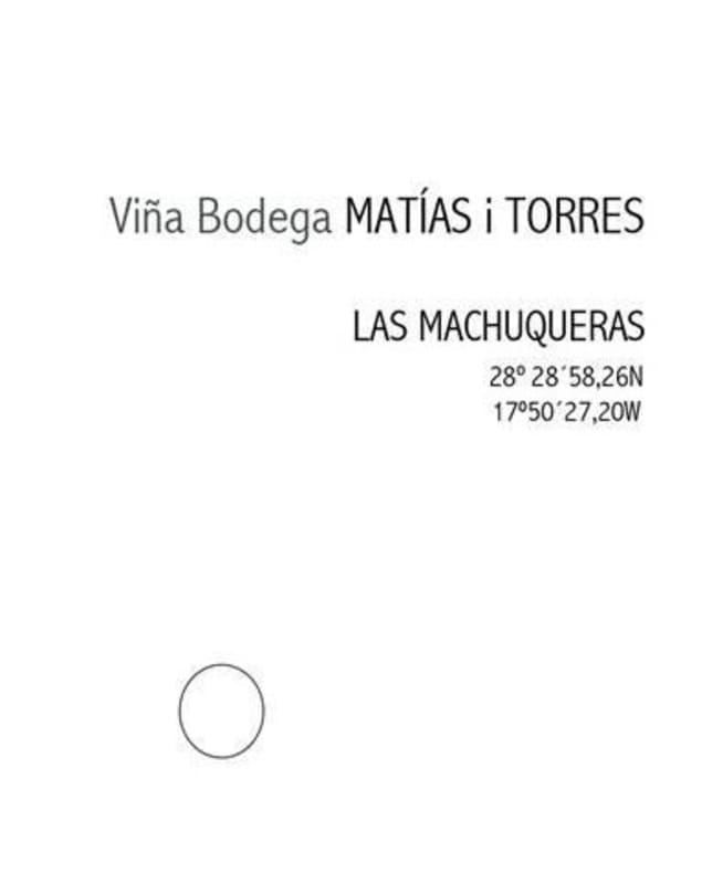 Bodegas Matias i Torres Las Machuqueras Blanco 2014 Front Label