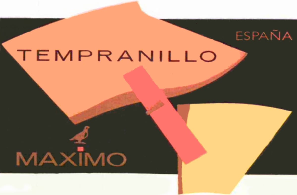 Bodegas Maximo Vino de Tierra Tempranillo 2011 Front Label