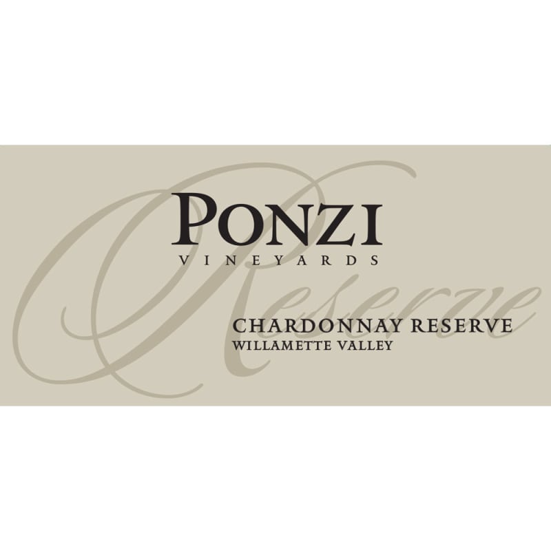 Ponzi Willamette Valley Reserve Chardonnay 2013 Front Label