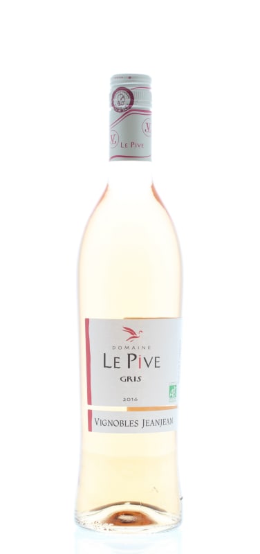 Domaine Le Pive Gris Rose 2016 Front Bottle Shot