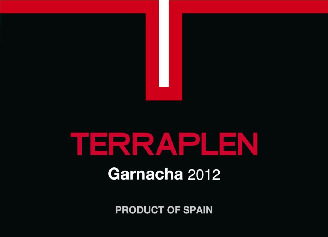 Bodegas Nuevos Vinos Terraplen Tinto Garnacha 2012 Front Label