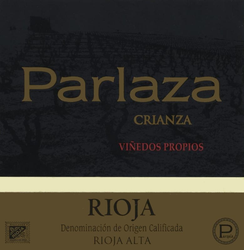 Bodegas Ortubia Parlaza Crianza 2011 Front Label