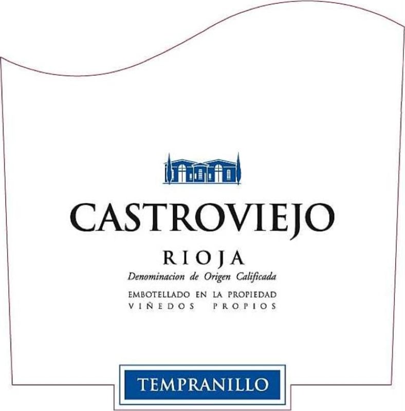 Bodegas Pastor Diaz Castroviejo Tempranillo 2014 Front Label